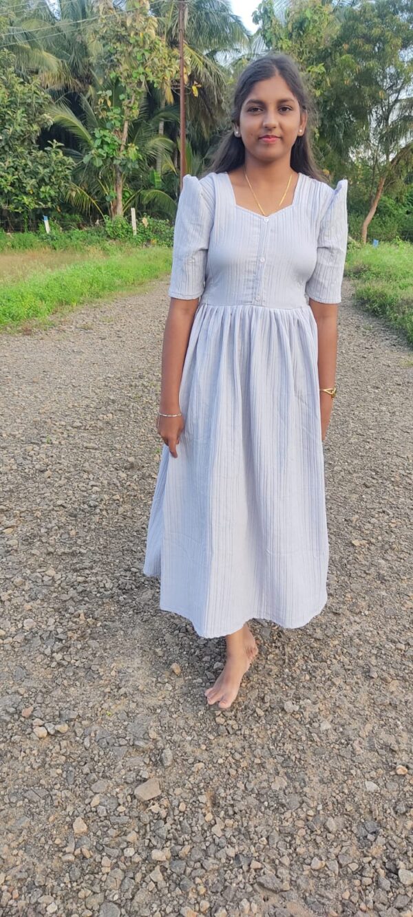 Budget Friendly Grey Feeding Kurti