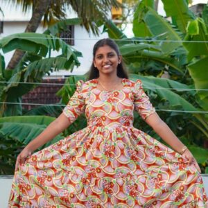 mustard yellow and green color feeding kuruthi