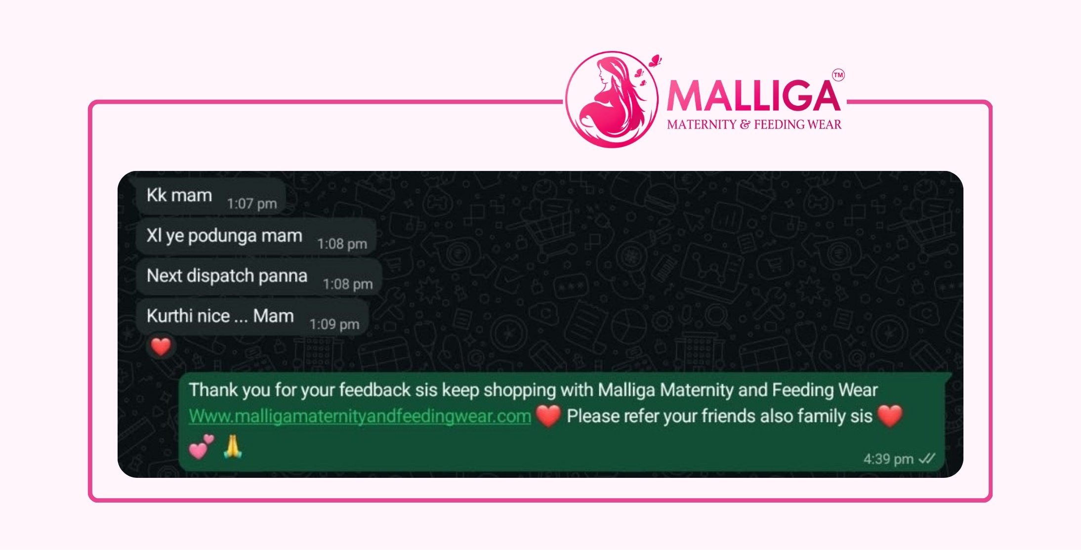 Customer testimonial 3