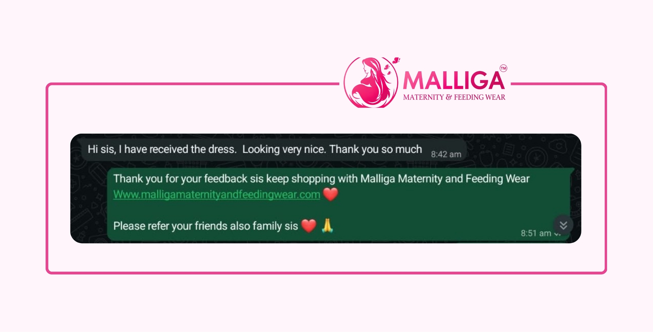 Customer testimonial 6